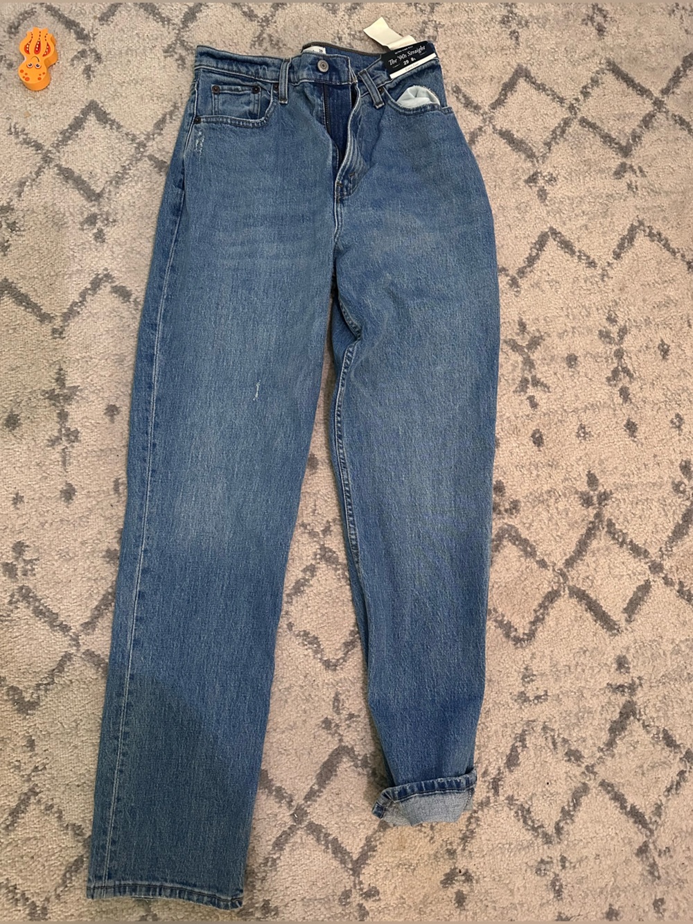 Abercrombie & Fitch 90’s strait curve love